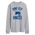 thumbnail image 1 of Instant Message - One Fly Uncle - Men's Long Sleeve T-Shirt, 1 of 6
