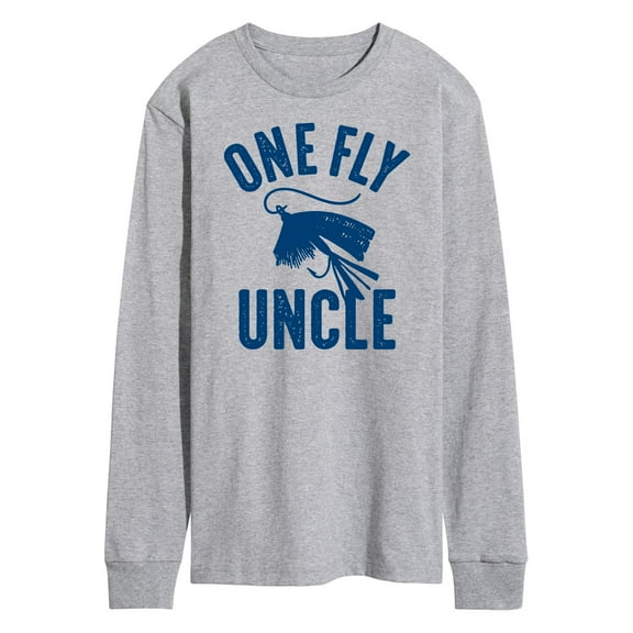 Instant Message - One Fly Uncle - Men's Long Sleeve T-Shirt