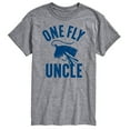 thumbnail image 1 of Instant Message - One Fly Uncle - Men's Short Sleeve Graphic T-Shirt, 1 of 6