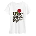 thumbnail image 1 of Instant Message - One Hell of a Mother - Women's Short Sleeve Graphic T-Shirt, 1 of 6