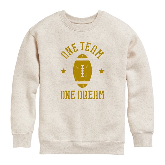 Instant Message - One Team One Dream Graphic Fleece Sweatshirt