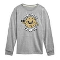 thumbnail image 1 of Instant Message - One Tough Cookie - Strong - Toddler & Youth Long Sleeve Graphic T-Shirt, 1 of 6