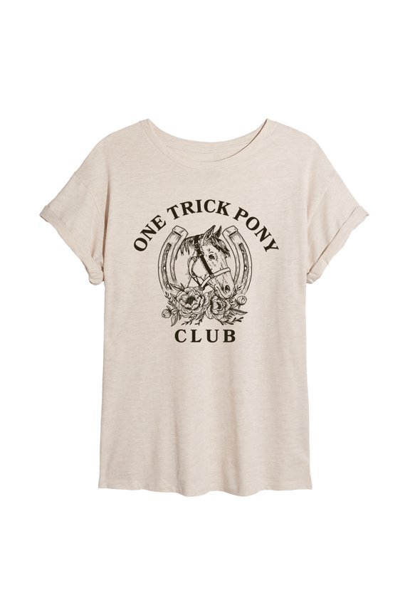 - One Trick Pony Club Oversized Graphic T-Shirt