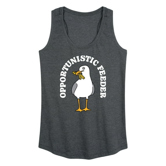 Instant Message - Opportunistic Feeder - Women's Racerback Tank Top