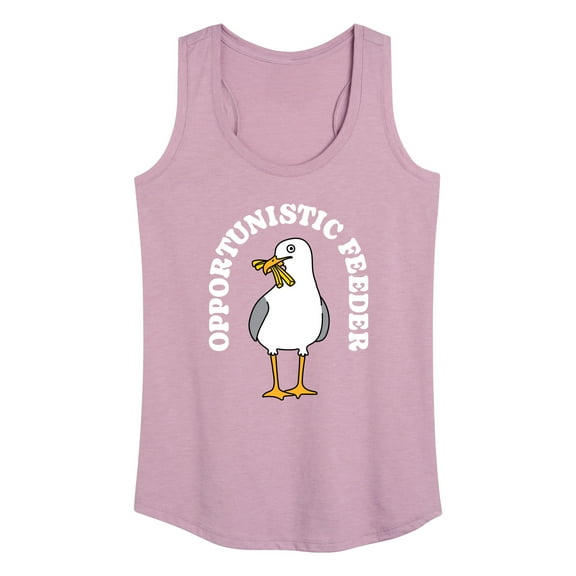 Instant Message - Opportunistic Feeder - Women's Racerback Tank Top