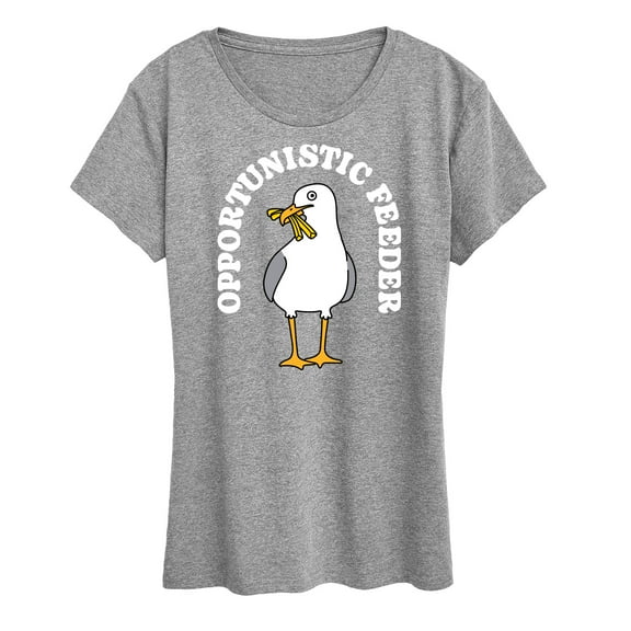 Instant Message - Opportunistic Feeder - Women's Short Sleeve Graphic T-Shirt