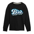 thumbnail image 1 of Instant Message - Opposite Colors Bro - Toddler & Youth Long Sleeve Graphic T-Shirt, 1 of 6