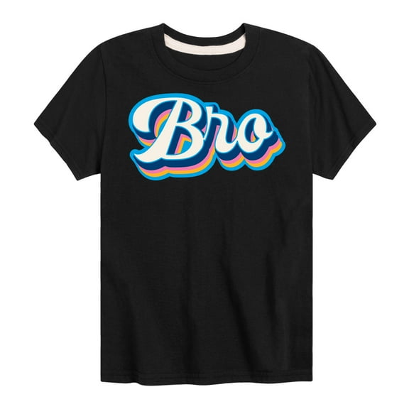 Instant Message - Opposite Colors Bro - Toddler & Youth Short Sleeve Graphic T-Shirt
