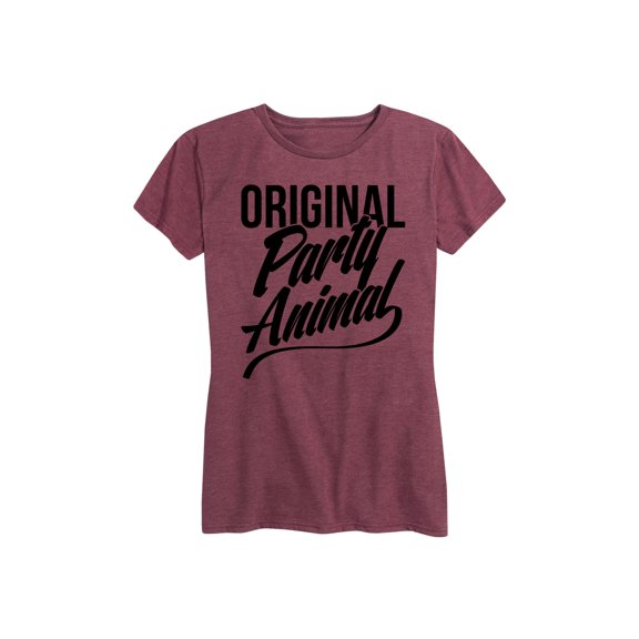 Instant Message - Original Party Animal - Women's Short Sleeve Graphic T-Shirt
