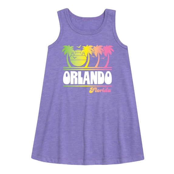 Instant Message - Orlando, Florida - Toddler & Youth Girls A-line Dress