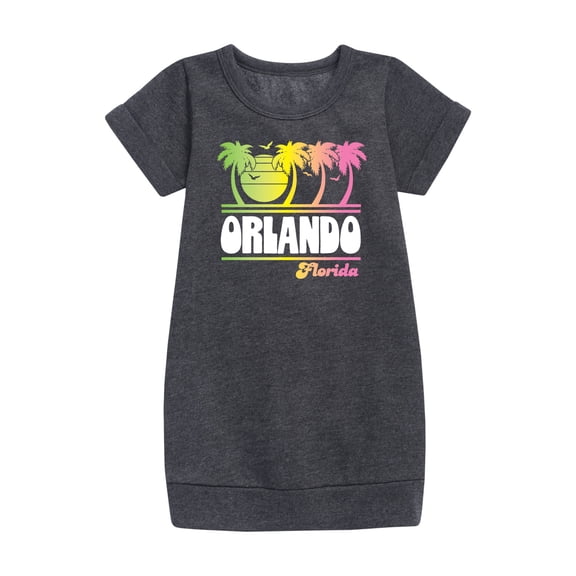 Instant Message - Orlando, Florida - Toddler & Youth Girls Fleece Dress