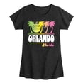 thumbnail image 1 of Instant Message - Orlando, Florida - Toddler & Youth Girls Short Sleeve Graphic T-Shirt, 1 of 6