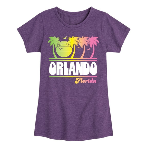 Instant Message - Orlando, Florida - Toddler & Youth Girls Short Sleeve Graphic T-Shirt
