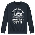 thumbnail image 1 of Instant Message - Others Don't Cut It - Men's Crew Neck Fleece Pullover, 1 of 6