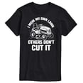 thumbnail image 1 of Instant Message - Others Don't Cut It Short Sleeve Graphic T-Shirt, 1 of 6