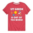 thumbnail image 1 of Instant Message - Out Of This World 1st Grade - Youth Short Sleeve Graphic T-Shirt, 1 of 6