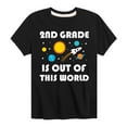 thumbnail image 1 of Instant Message - Out Of This World 2nd Grade - Youth Short Sleeve Graphic T-Shirt, 1 of 6