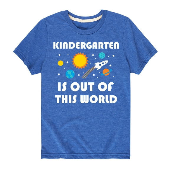 Instant Message - Out Of This World Kindergerten - Youth Short Sleeve Graphic T-Shirt