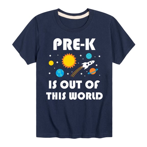 Instant Message - Out Of This World Pre K - Youth Short Sleeve Graphic T-Shirt