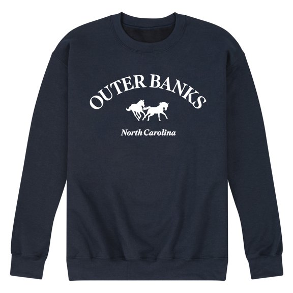 Instant Message - Outer Banks - Men's Crew Fleece Sweatshirt