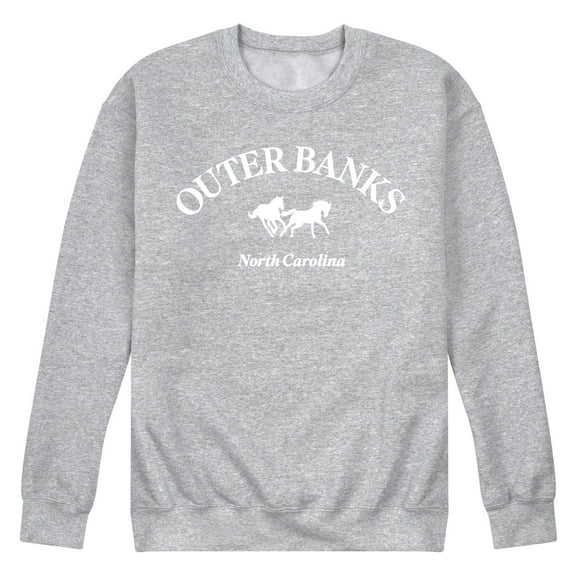 Instant Message - Outer Banks - Men's Crew Fleece Sweatshirt