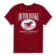 thumbnail image 1 of Instant Message - Outer Banks Running Horse - Youth Boys Short Sleeve Graphic T-Shirt, 1 of 4