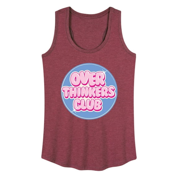 Instant Message - Over Thinkers Club - Women's Racerback Tank Top