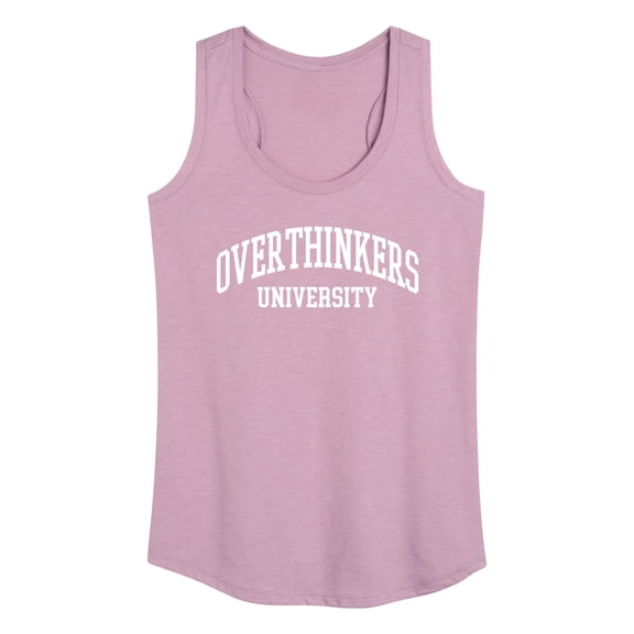 Instant Message - Overthinkers University - Women's Racerback Tank Top