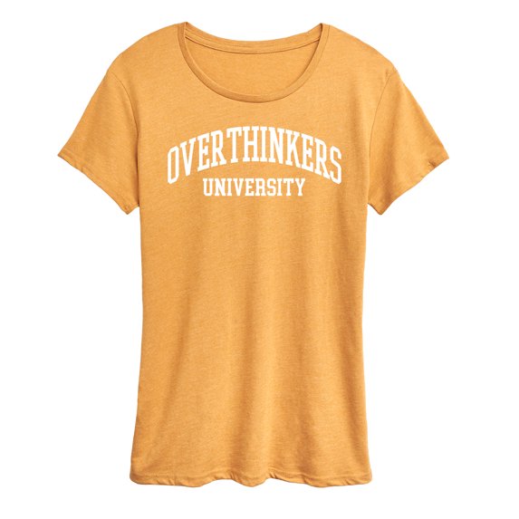 Instant Message - Overthinkers University - Women's Short Sleeve Graphic T-Shirt