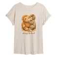 thumbnail image 1 of Instant Message - Painterly Punch the Monkey Relaxed Fit T-Shirt, 1 of 5