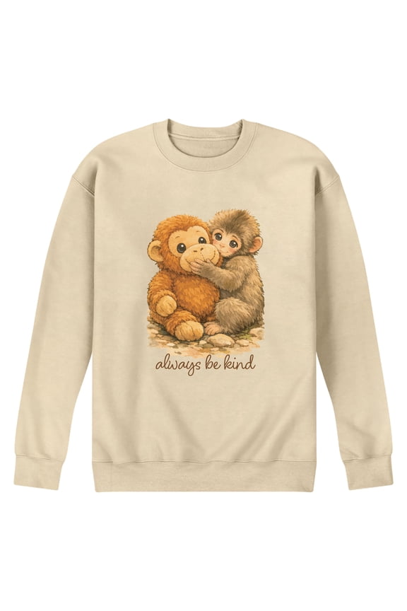 - Painterly Punch the Monkey Graphic Fleece Sweatshirt