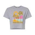 thumbnail image 1 of Instant Message - Palm Beach Deco - Juniors Cropped Graphic T-Shirt, 1 of 5