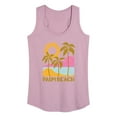thumbnail image 1 of Instant Message - Palm Beach Deco - Women's Racerback Tank Top, 1 of 6