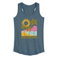 thumbnail image 1 of Instant Message - Palm Beach Deco - Women's Racerback Tank Top, 1 of 6