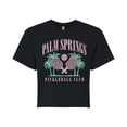 thumbnail image 1 of Instant Message - Palm Springs Pickleball - Juniors Cropped Graphic T-Shirt, 1 of 5