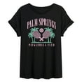 thumbnail image 1 of Instant Message - Palm Springs Pickleball - Women's Oversized Graphic T-Shirt, 1 of 5