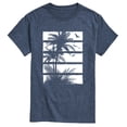 thumbnail image 1 of Instant Message - Palm Tree Silhouette Panels - Men's Short Sleeve Graphic T-Shirt, 1 of 5