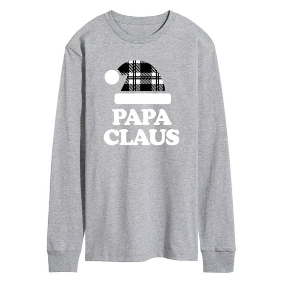 Instant Message - Papa Claus Christmas - Men's Long Sleeve T-Shirt