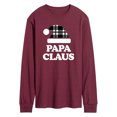 thumbnail image 1 of Instant Message - Papa Clause - Men's Long Sleeve T-Shirt, 1 of 1