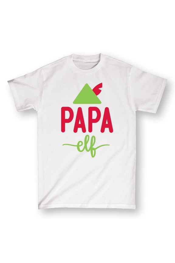 - Papa Elf - Men's Short Sleeve Graphic T-Shirt