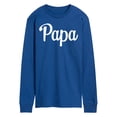 thumbnail image 1 of Instant Message - Papa - Men's Long Sleeve T-Shirt, 1 of 6
