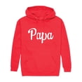 thumbnail image 1 of Instant Message - Papa - Men's Pullover Hooded Fleece Sweatshirt, 1 of 6