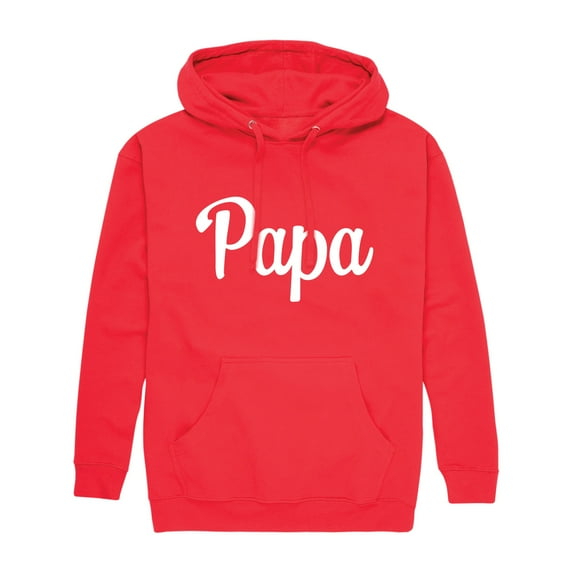 Instant Message - Papa - Men's Pullover Hooded Fleece Sweatshirt