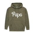 thumbnail image 1 of Instant Message - Papa - Men's Pullover Hooded Fleece Sweatshirt, 1 of 7