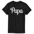 thumbnail image 1 of Instant Message - Papa - Men's Short Sleeve Graphic T-Shirt, 1 of 6