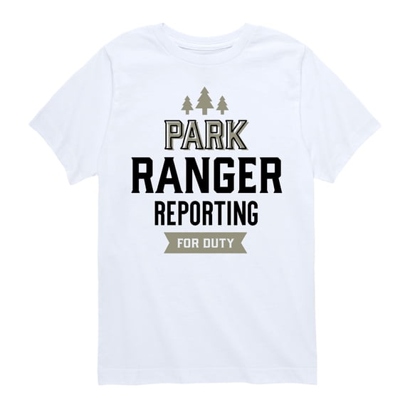 Instant Message - Park Ranger  - Toddler And Youth Short Sleeve Graphic T-Shirt