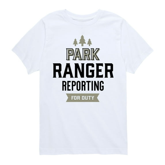 Instant Message - Park Ranger - Toddler And Youth Short Sleeve Graphic T-Shirt