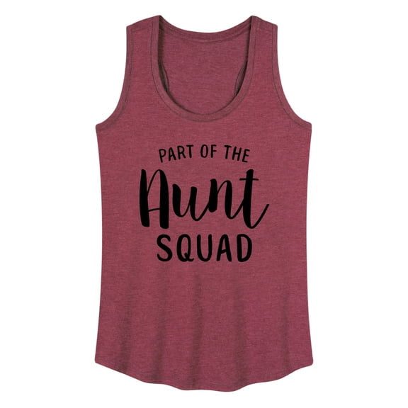 Instant Message - Part Of The Aunt Squad - Women's Racerback Tank Top