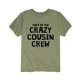 thumbnail image 1 of Instant Message - Part Of The Crazy Cousing Crew - Youth Short Sleeve Tee, 1 of 6