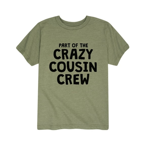 Instant Message - Part Of The Crazy Cousing Crew - Youth Short Sleeve Tee